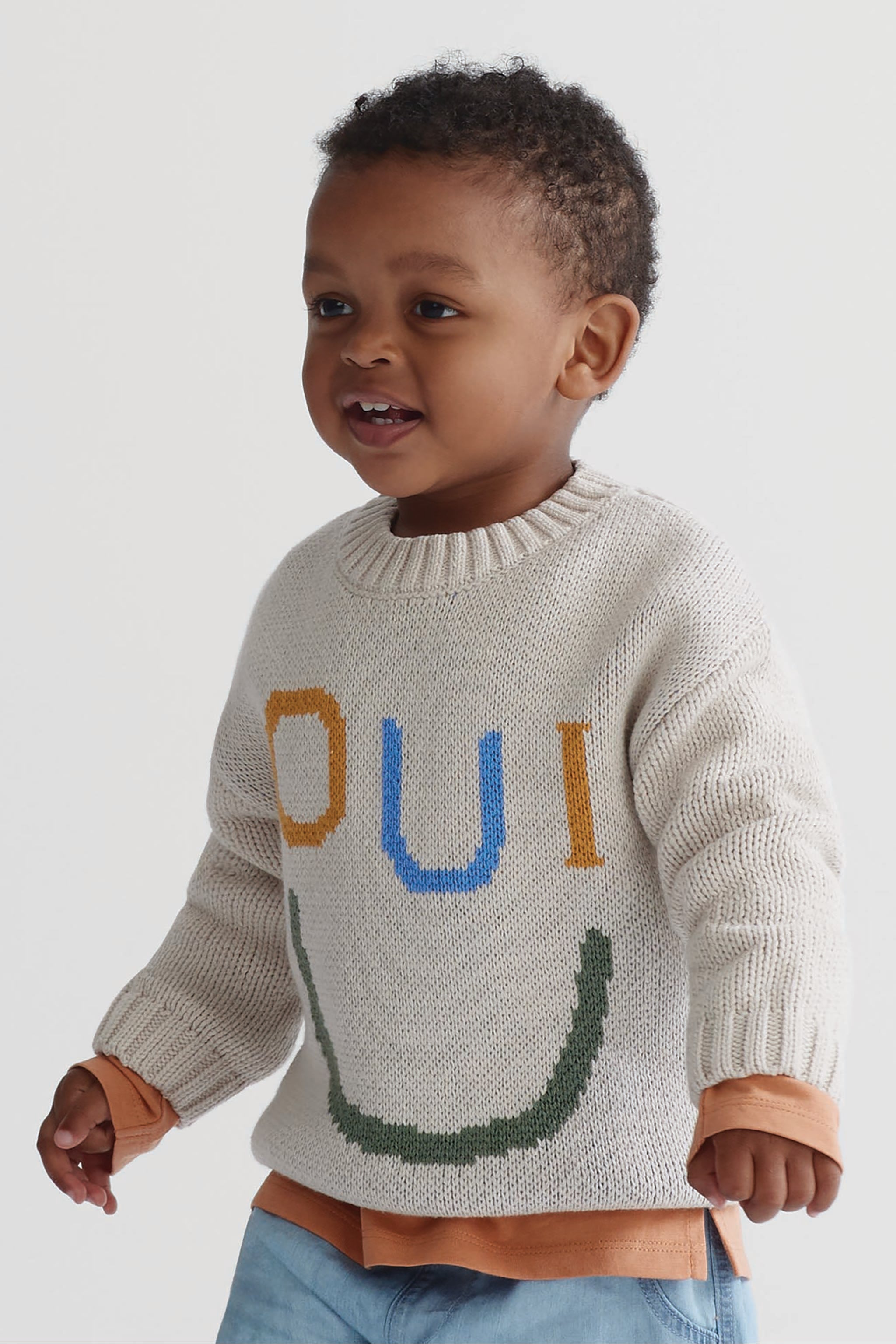 Chandail tricoté moelleux - Bébé garçon && BEIGE