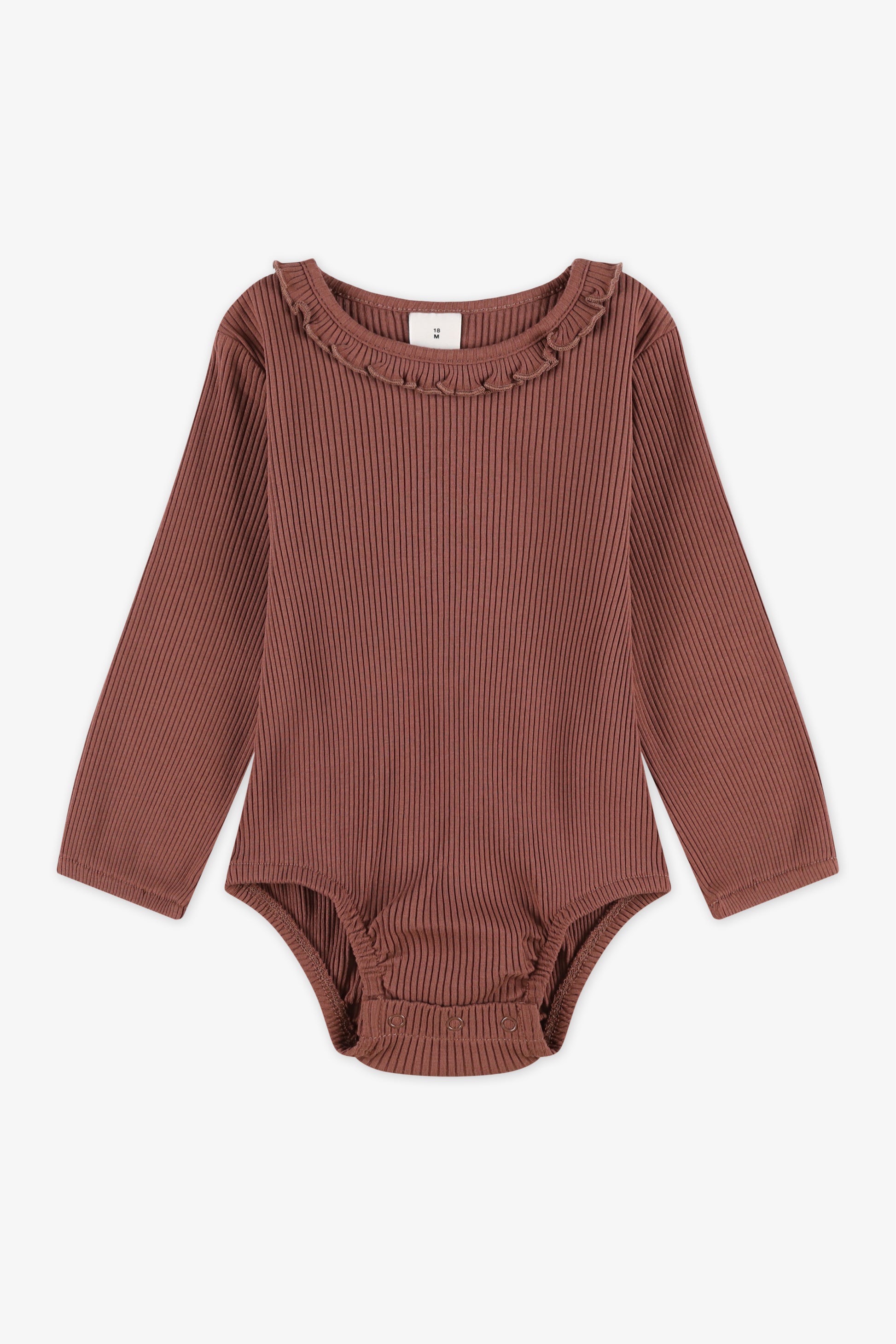 Cache-couche extensible - Bébé fille && BRUN