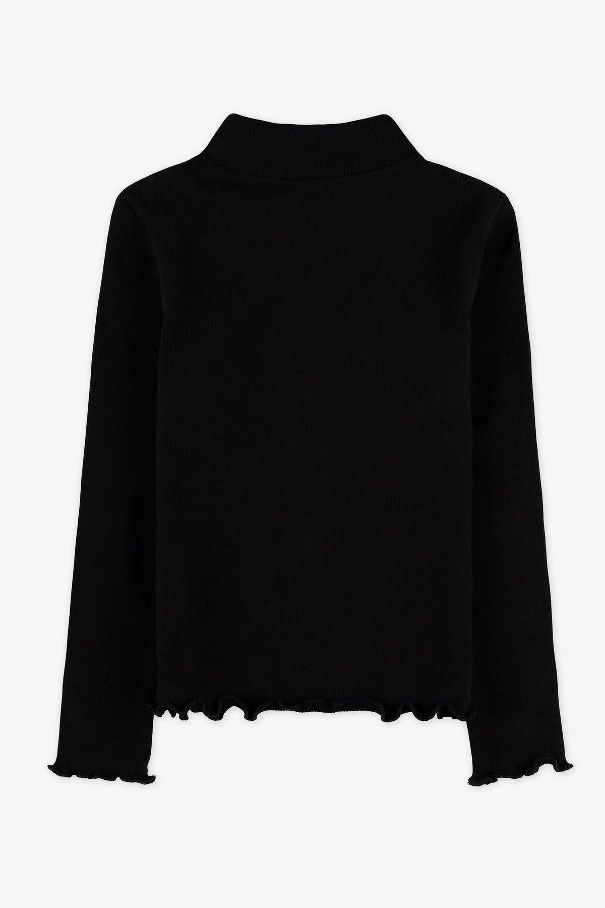 Chandail extensible - Enfant fille && NOIR