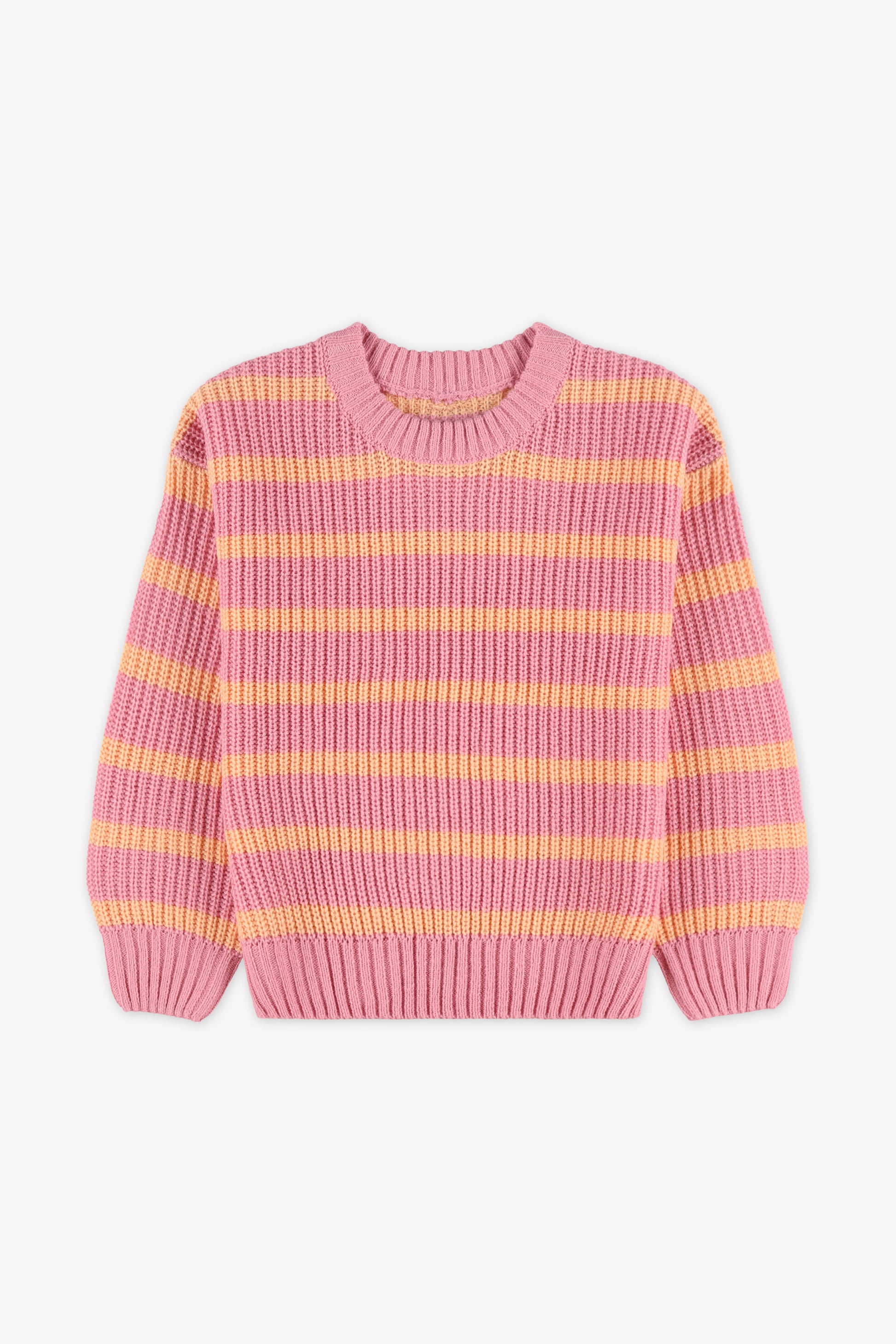 Chandail tricoté raffiné - Enfant fille && ROSE MULTI