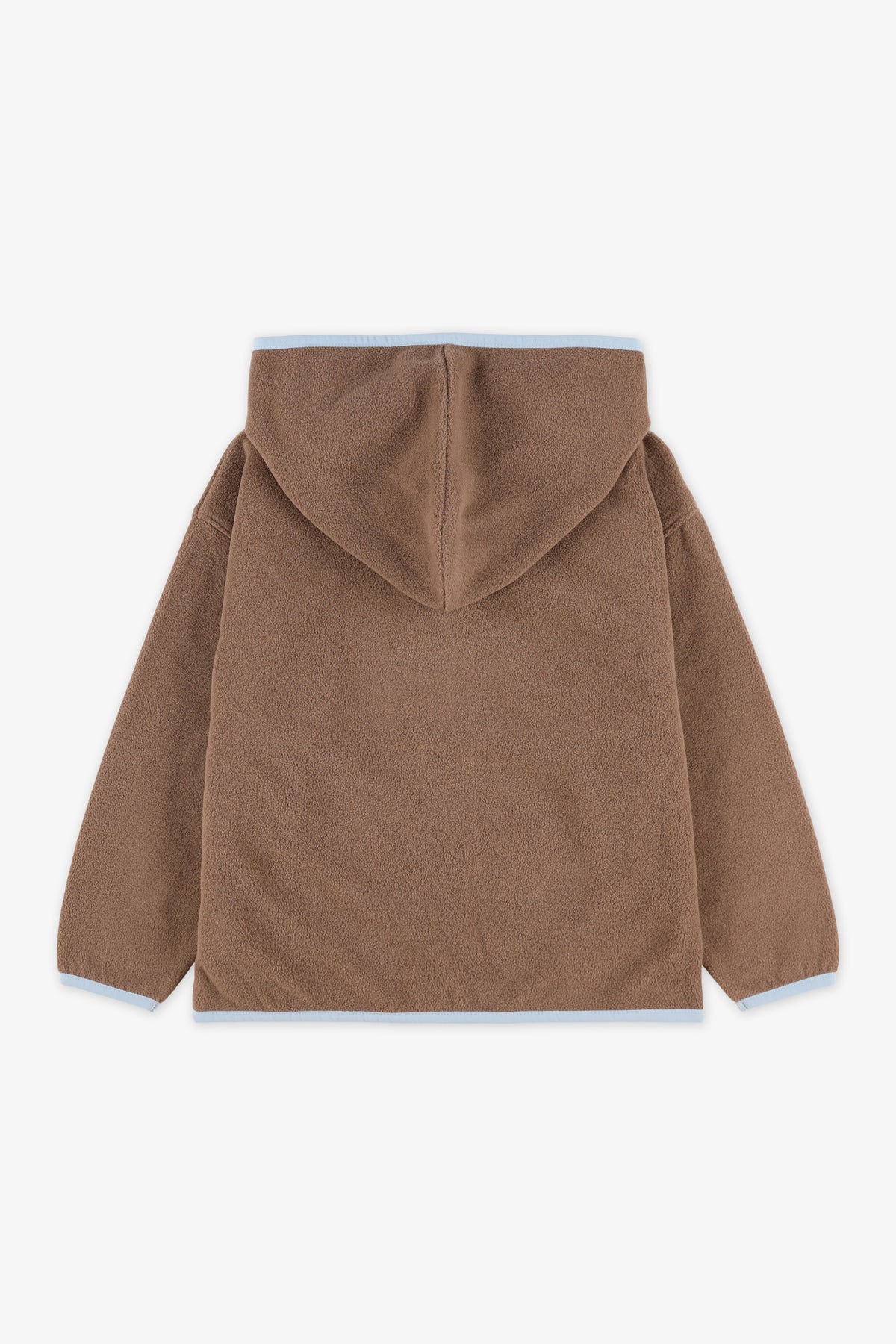 Veste douillet - Enfant fille && BRUN
