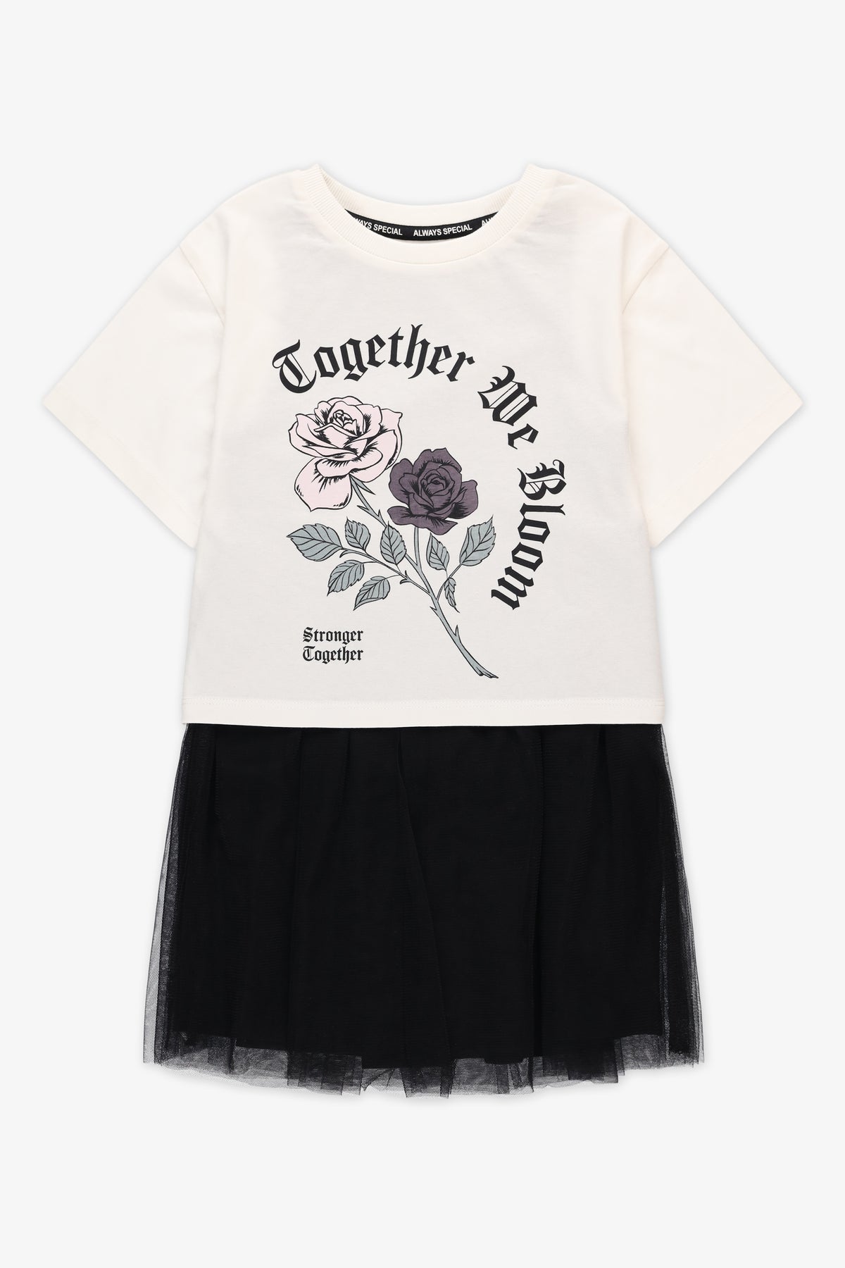 Ensemble confortable - Enfant fille && BLANC CASSÉ