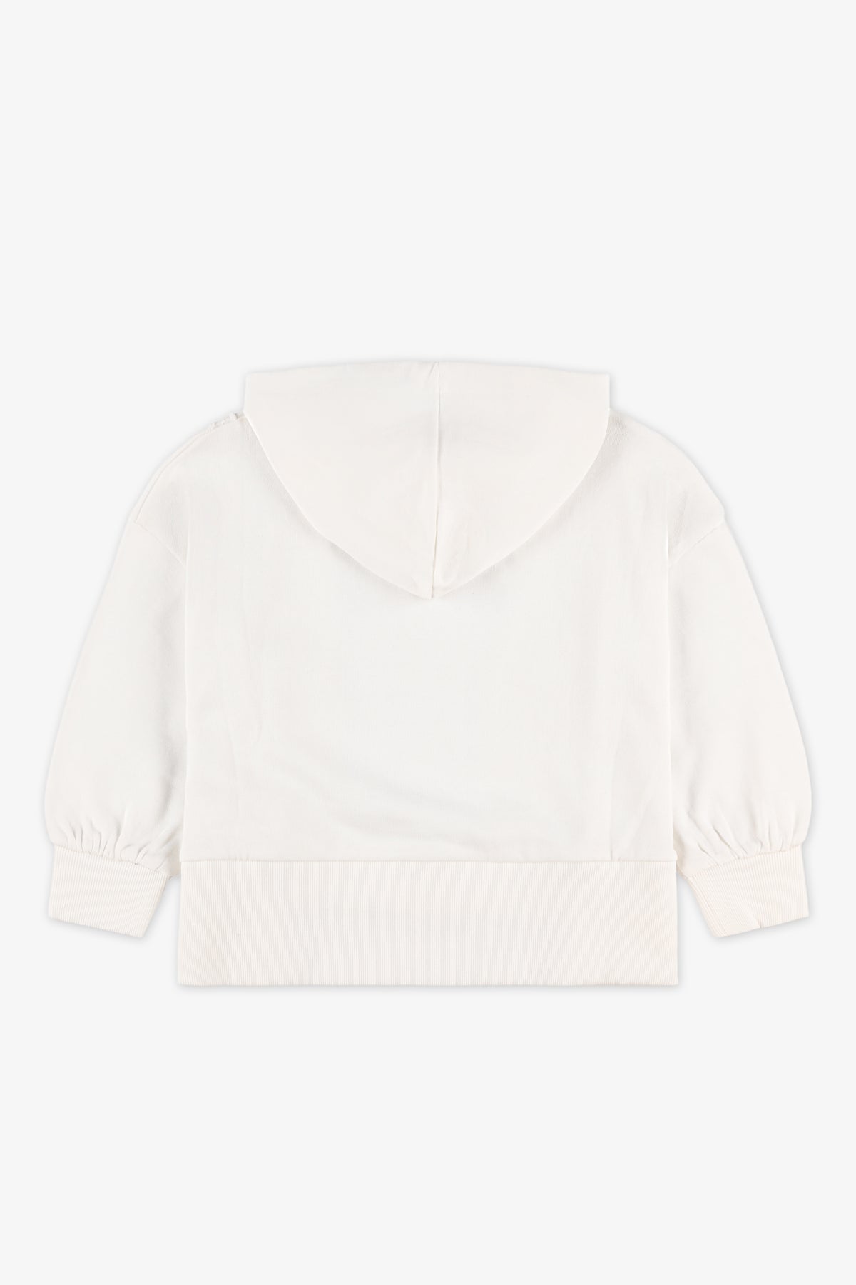 Chandail ouaté confortable - Enfant fille && BLANC CASSÉ
