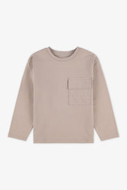 Chandail confortable - Enfant garçon && TAUPE