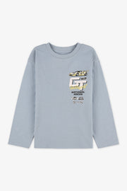 Chandail confortable - Enfant garçon && BLEU ACIER
