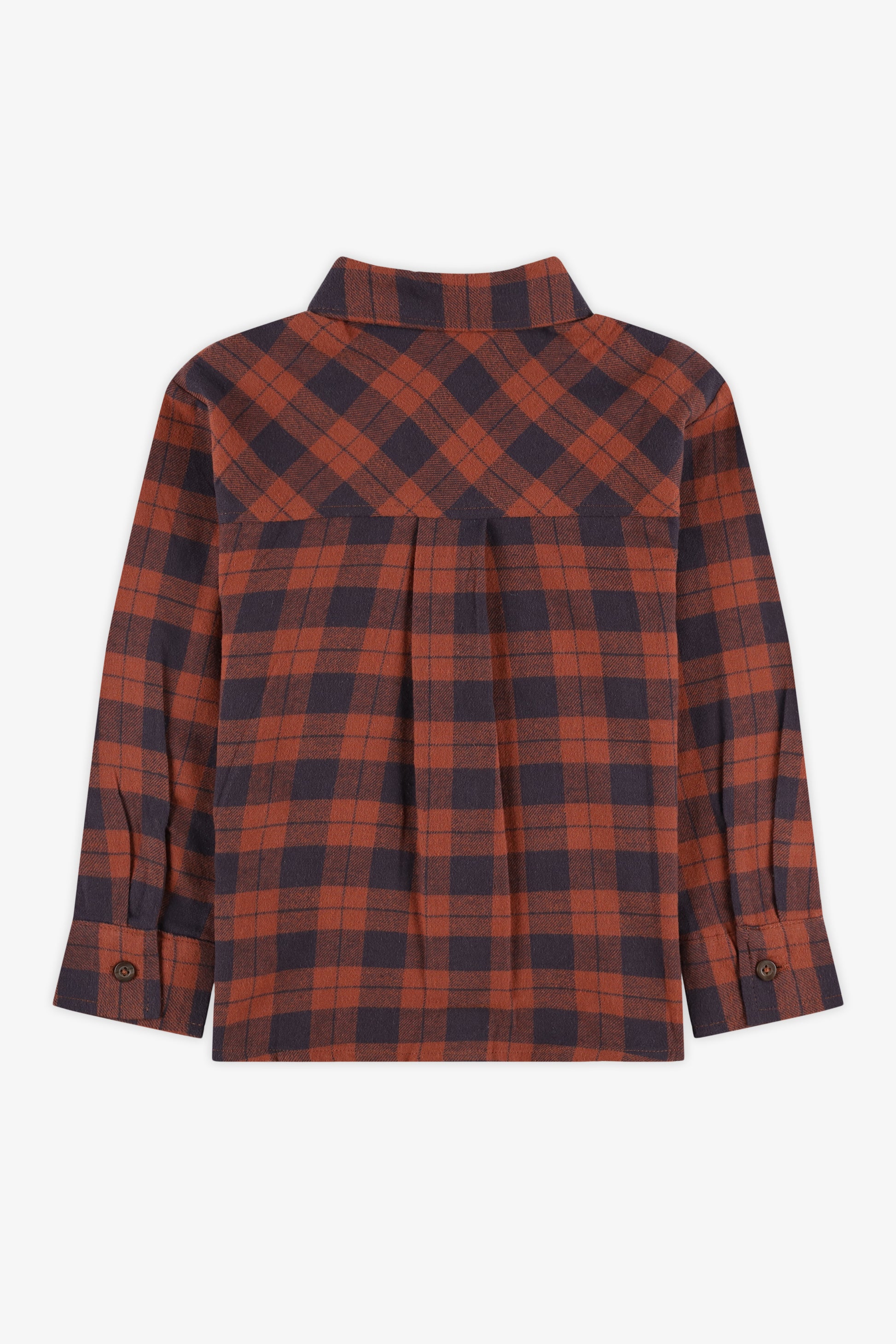 Chemise confortable - Enfant garçon && BRUN/MULTI