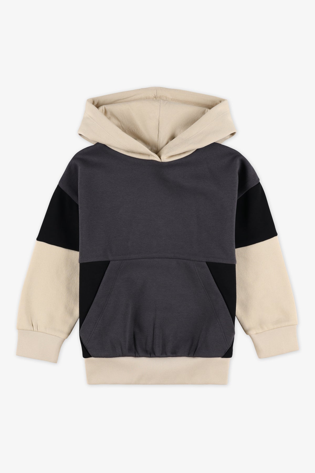 Chandail ouaté douillet - Enfant garçon && CHARBON