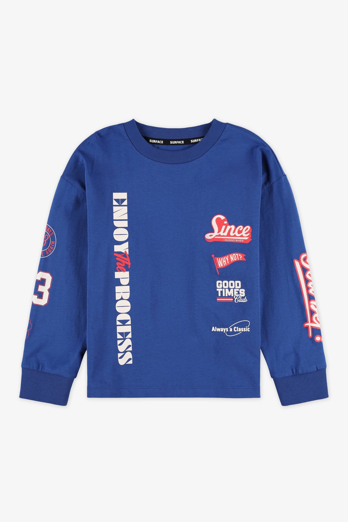 Chandail confortable - Enfant garçon && BLEU