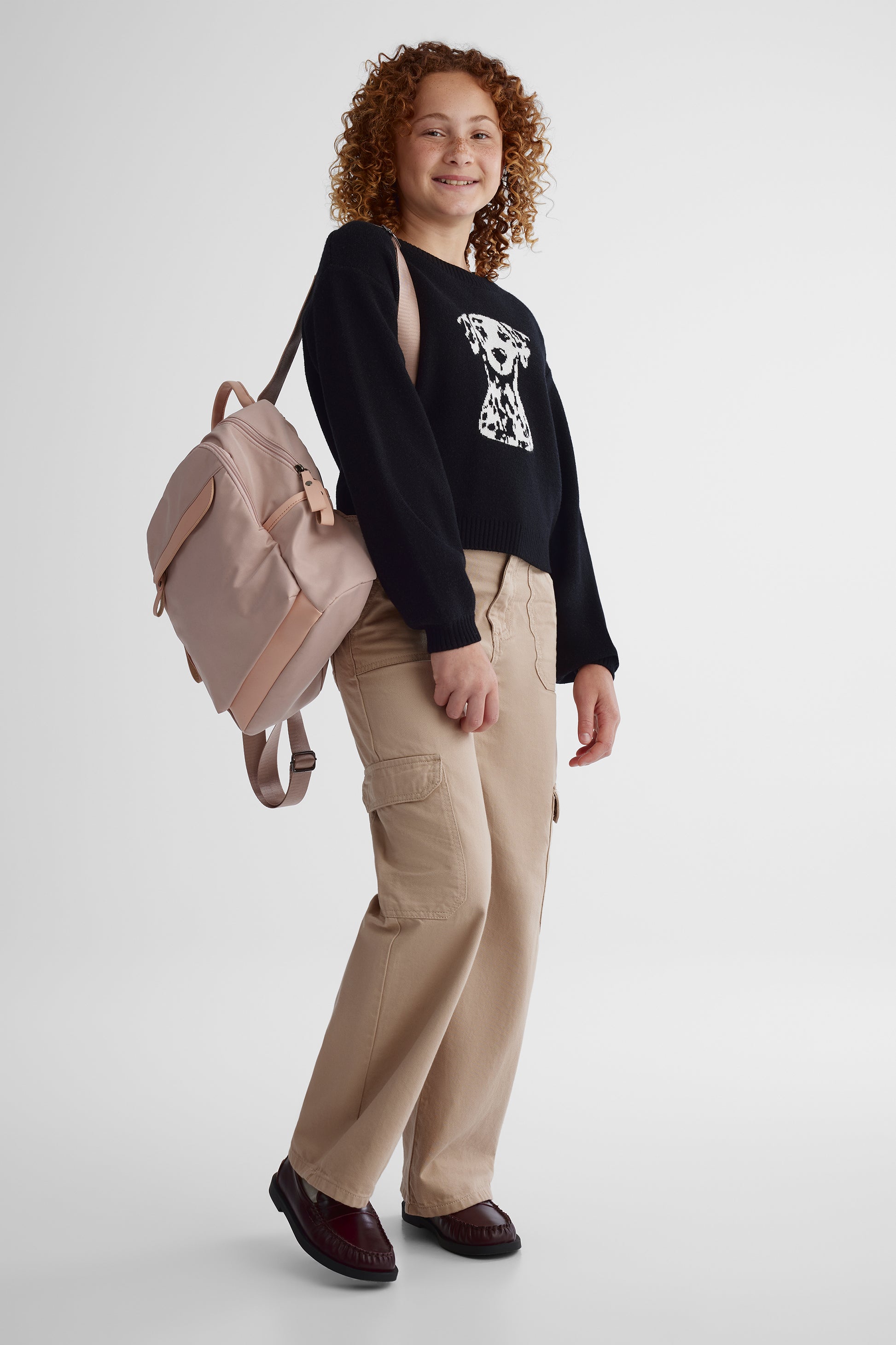 Chandail tricoté tendance - Ado fille && NOIR