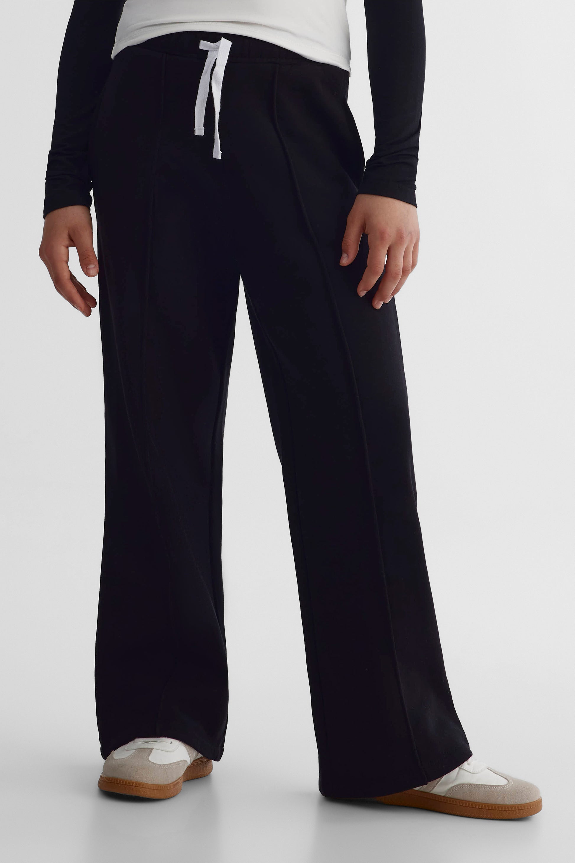 Pantalon ouaté confortable - Ado fille && NOIR