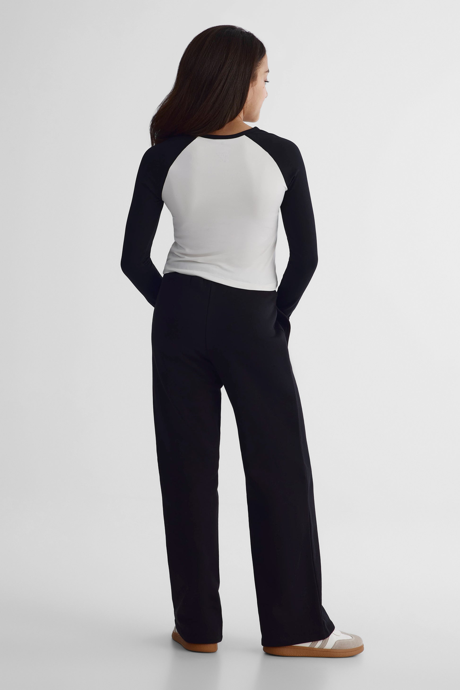 Pantalon ouaté confortable - Ado fille && NOIR