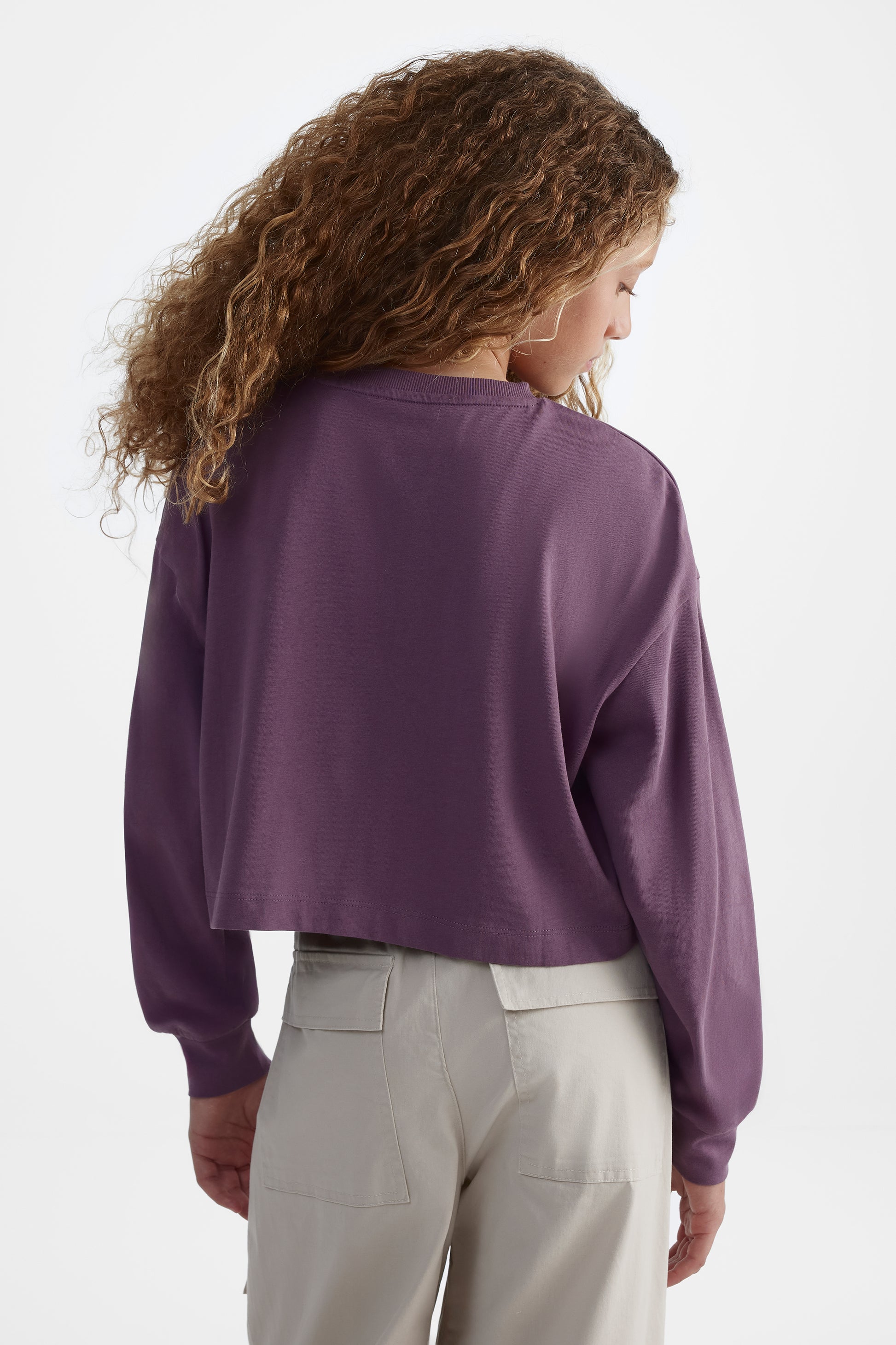 Chandail léger polyvalent - Ado fille && MAUVE