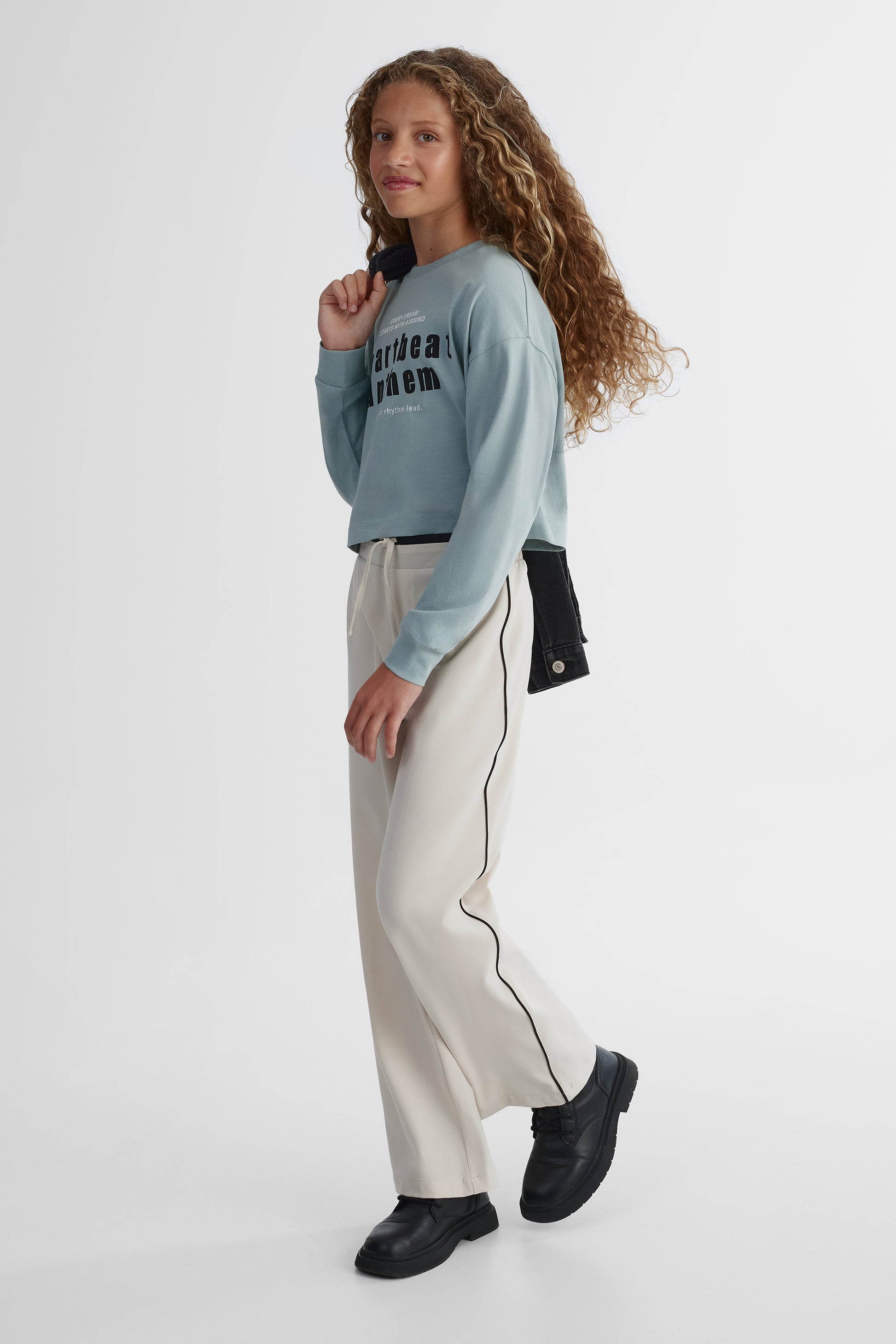 Pantalon confortable - Ado fille && BEIGE
