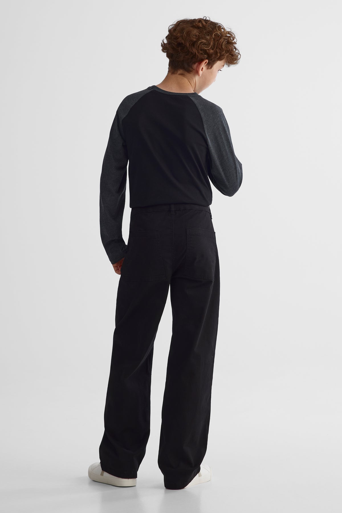 Pantalon extensible - Ado garçon && NOIR