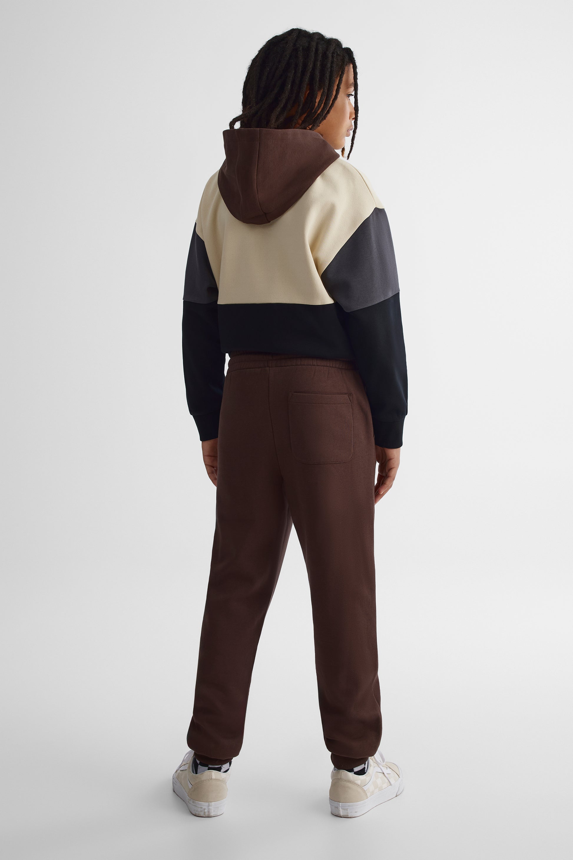 Pantalon ouaté confortable - Ado garçon && BRUN