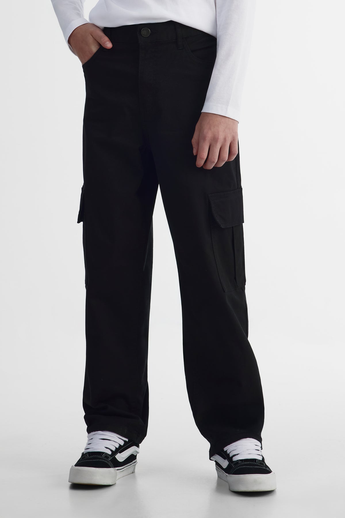 Pantalon confortable - Ado garçon && NOIR