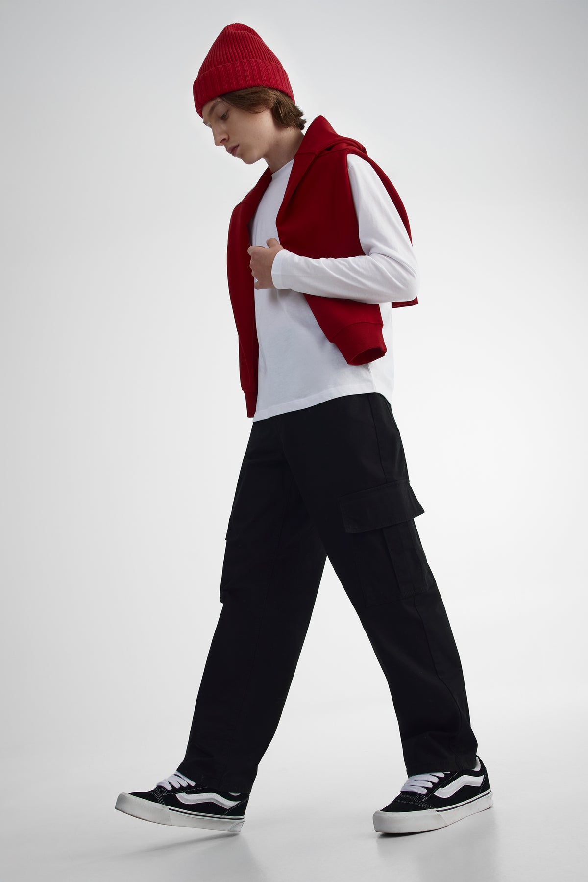 Pantalon confortable - Ado garçon && NOIR