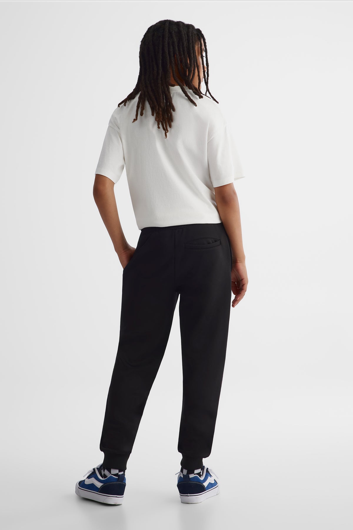 Pantalon extensible - Ado garçon && NOIR