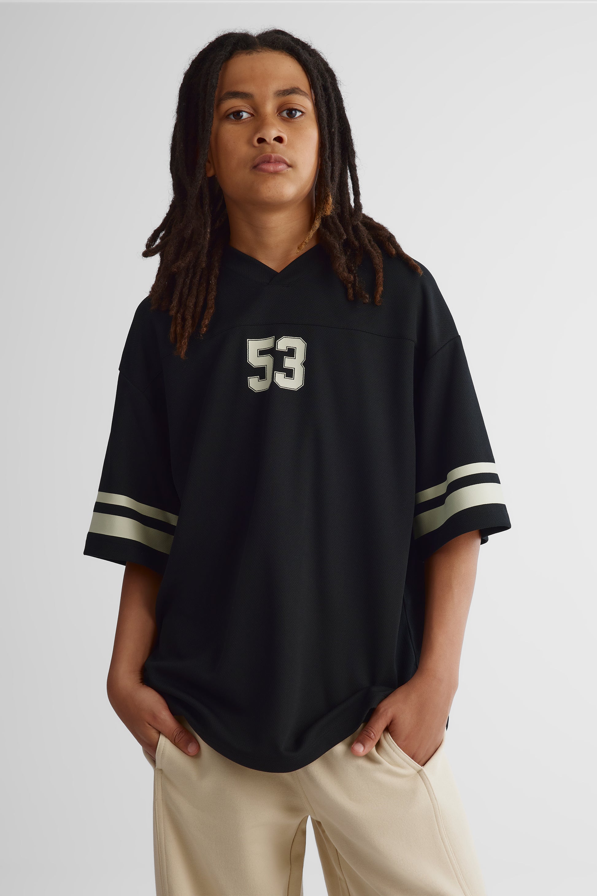 T-shirt urbain - Ado garçon && NOIR