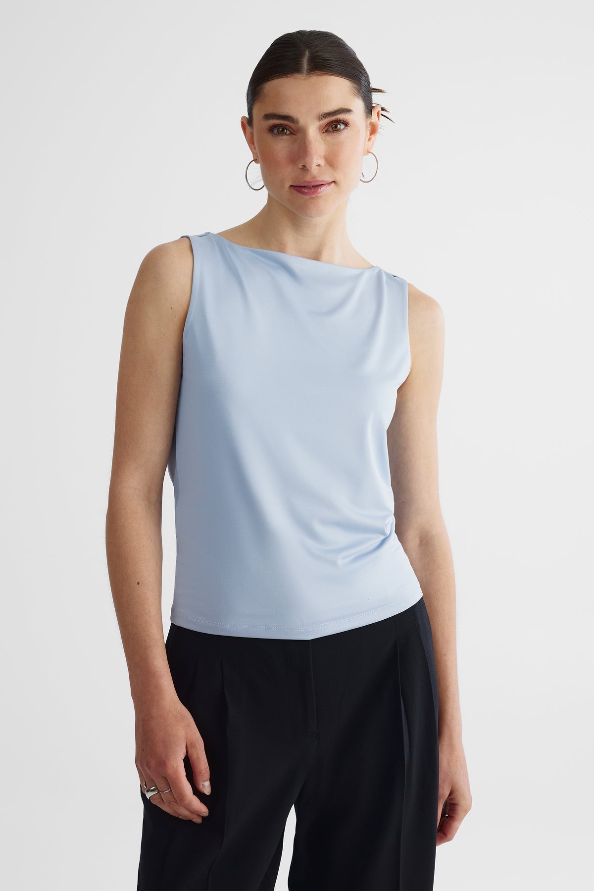 Camisole extensible - Femme && BLEU