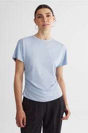 T-shirt décontracté - Femme && BLEU
