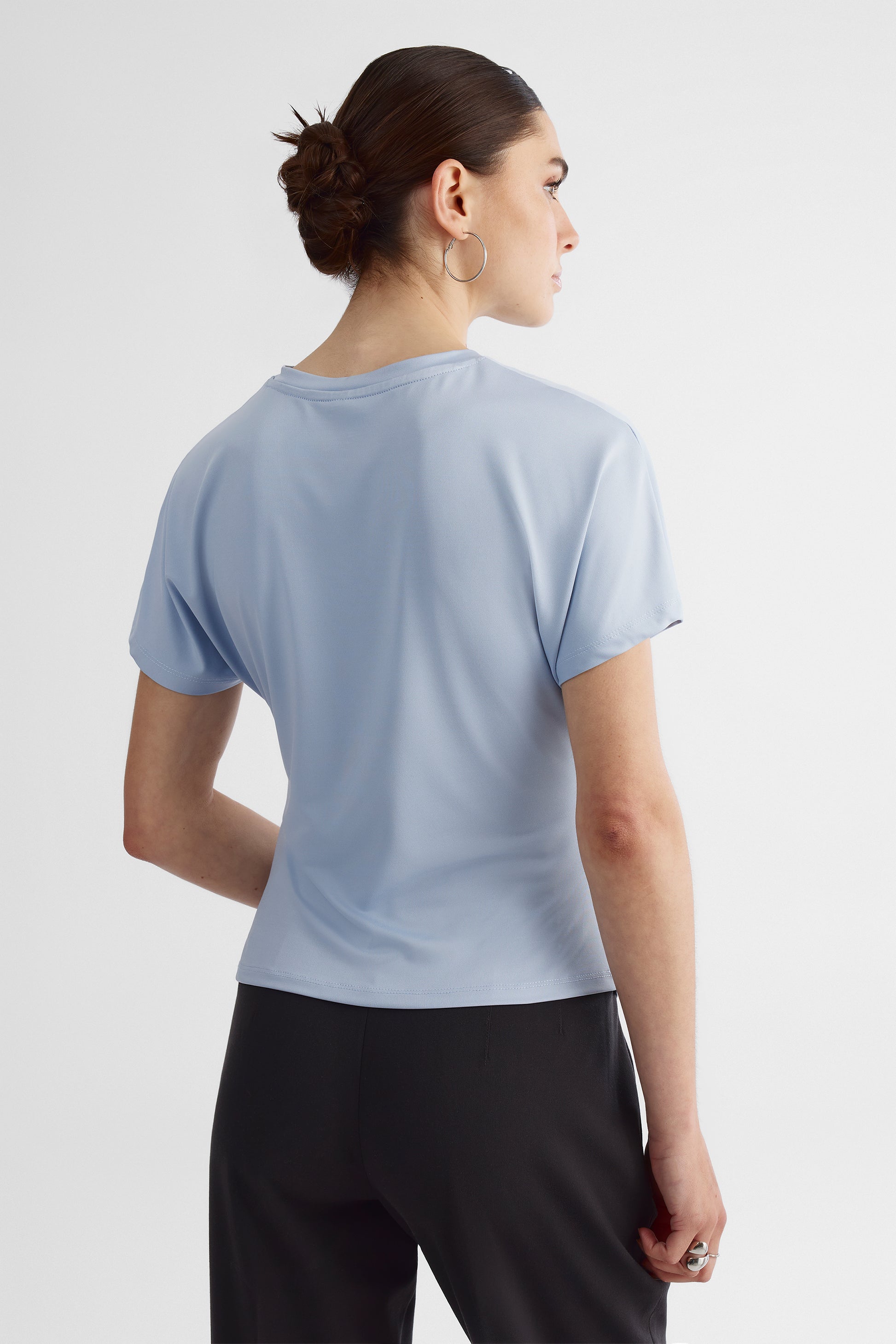 T-shirt décontracté - Femme && BLEU