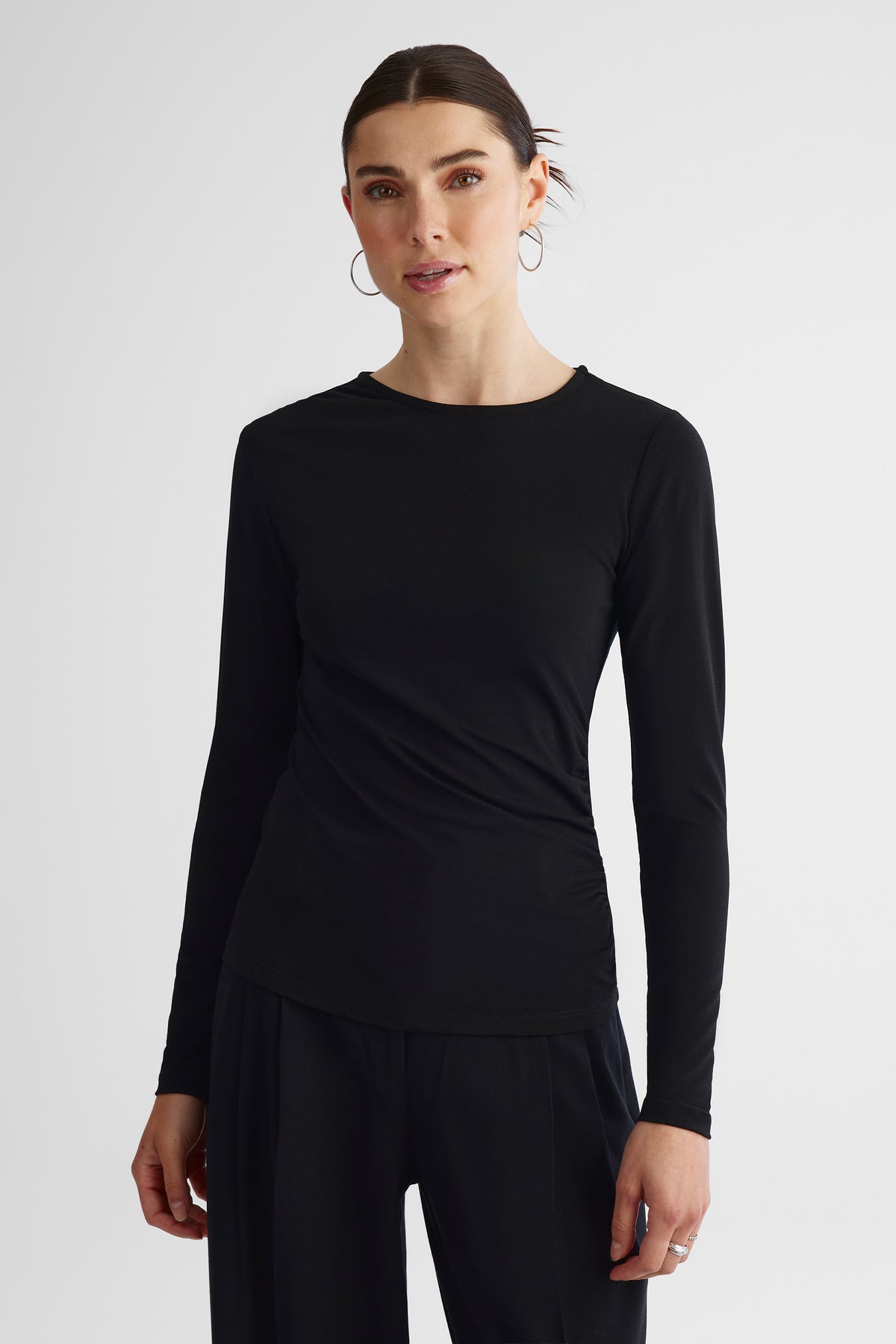 Chandail extensible - Femme && NOIR