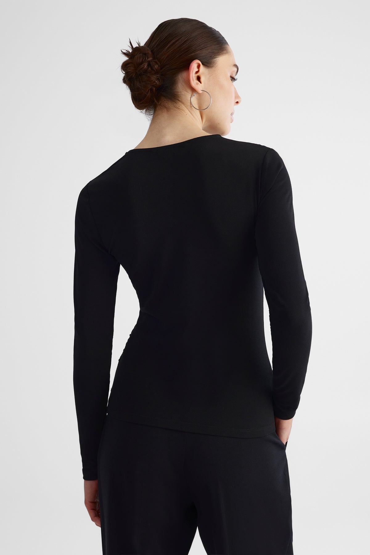 Chandail extensible - Femme && NOIR