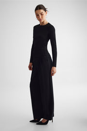 Chandail extensible - Femme && NOIR