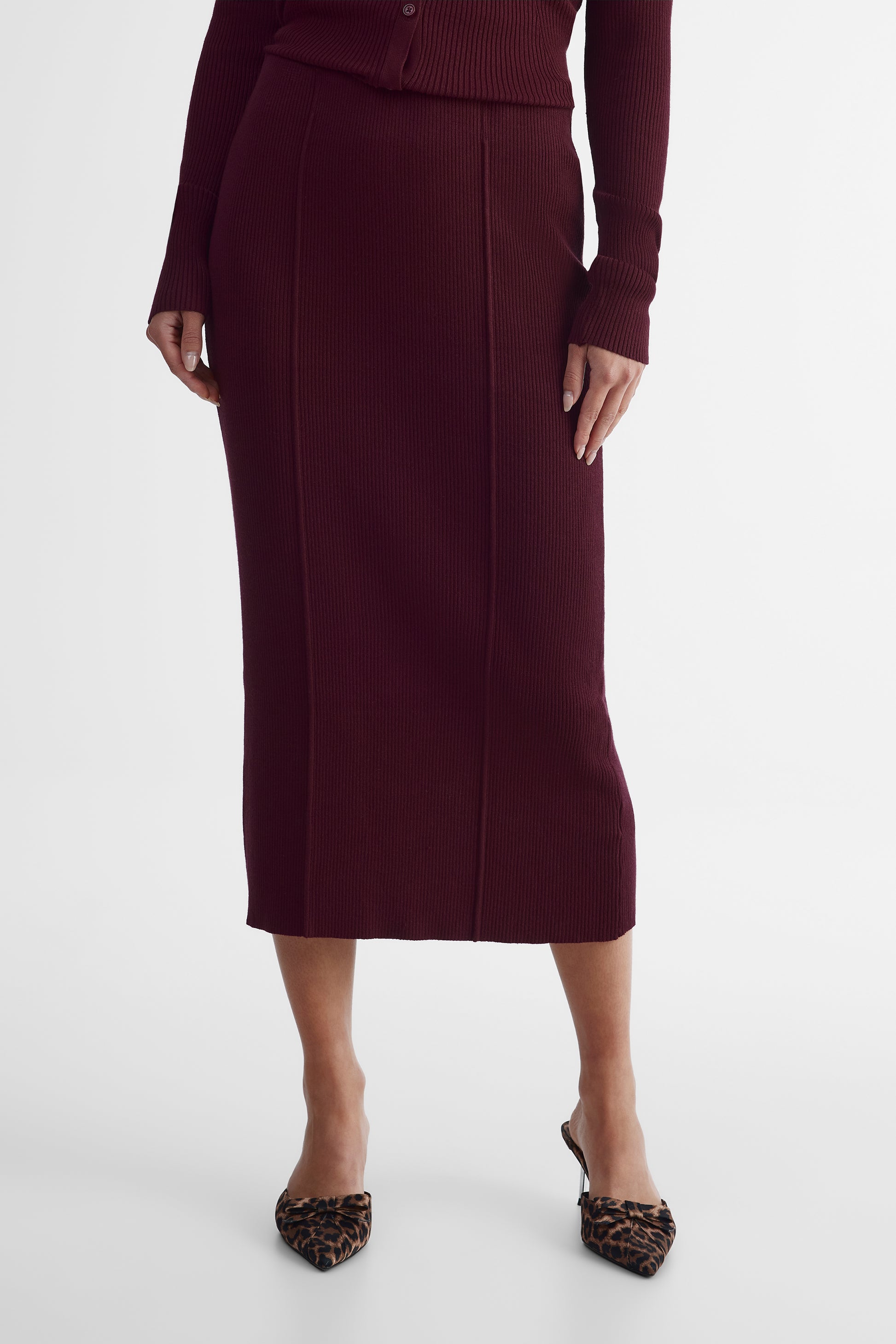 Jupe tendance - Femme && BOURGOGNE