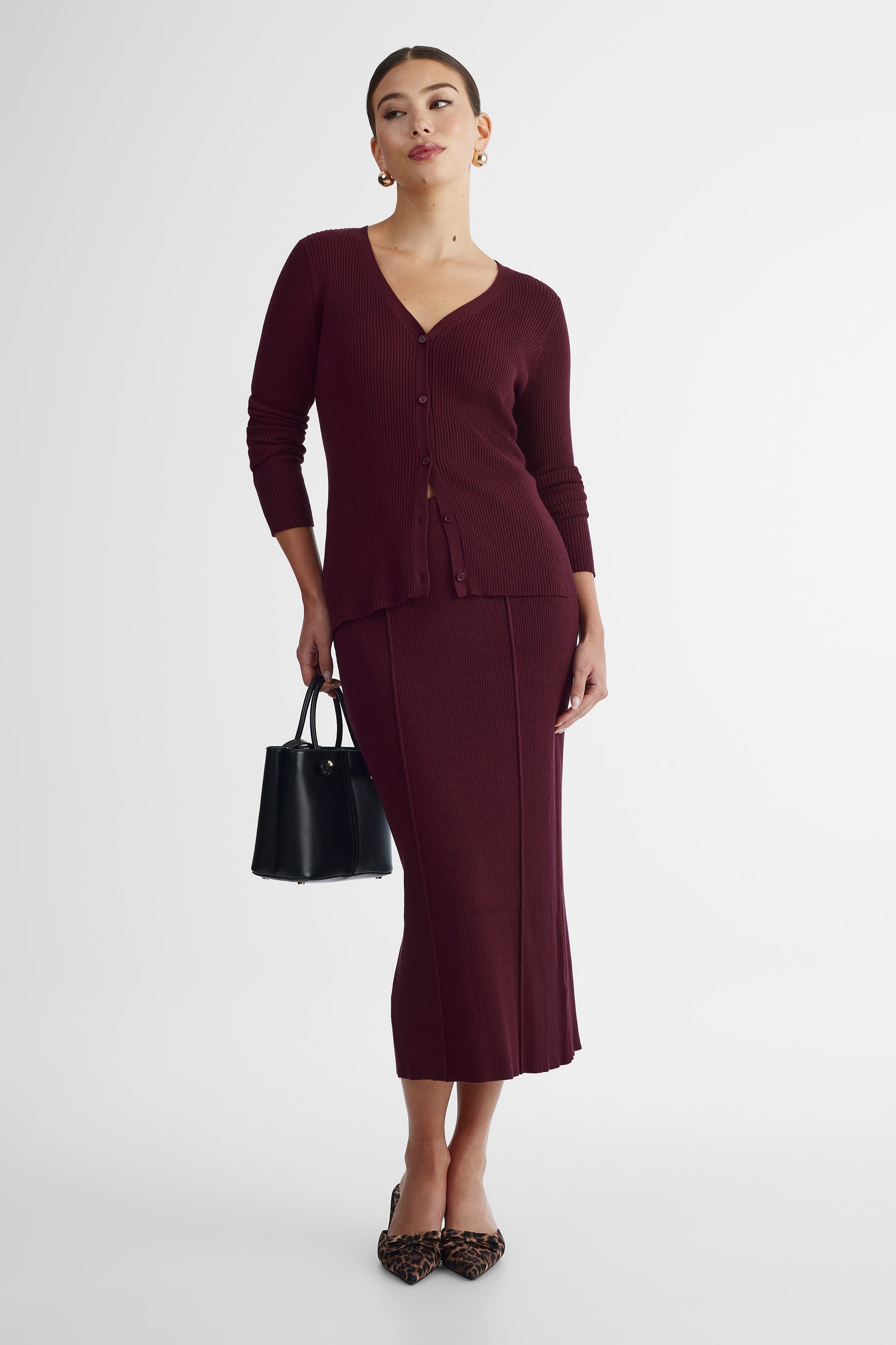 Jupe tendance - Femme && BOURGOGNE