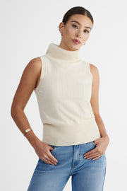 Chandail en tricot confortable - Femme && BEIGE