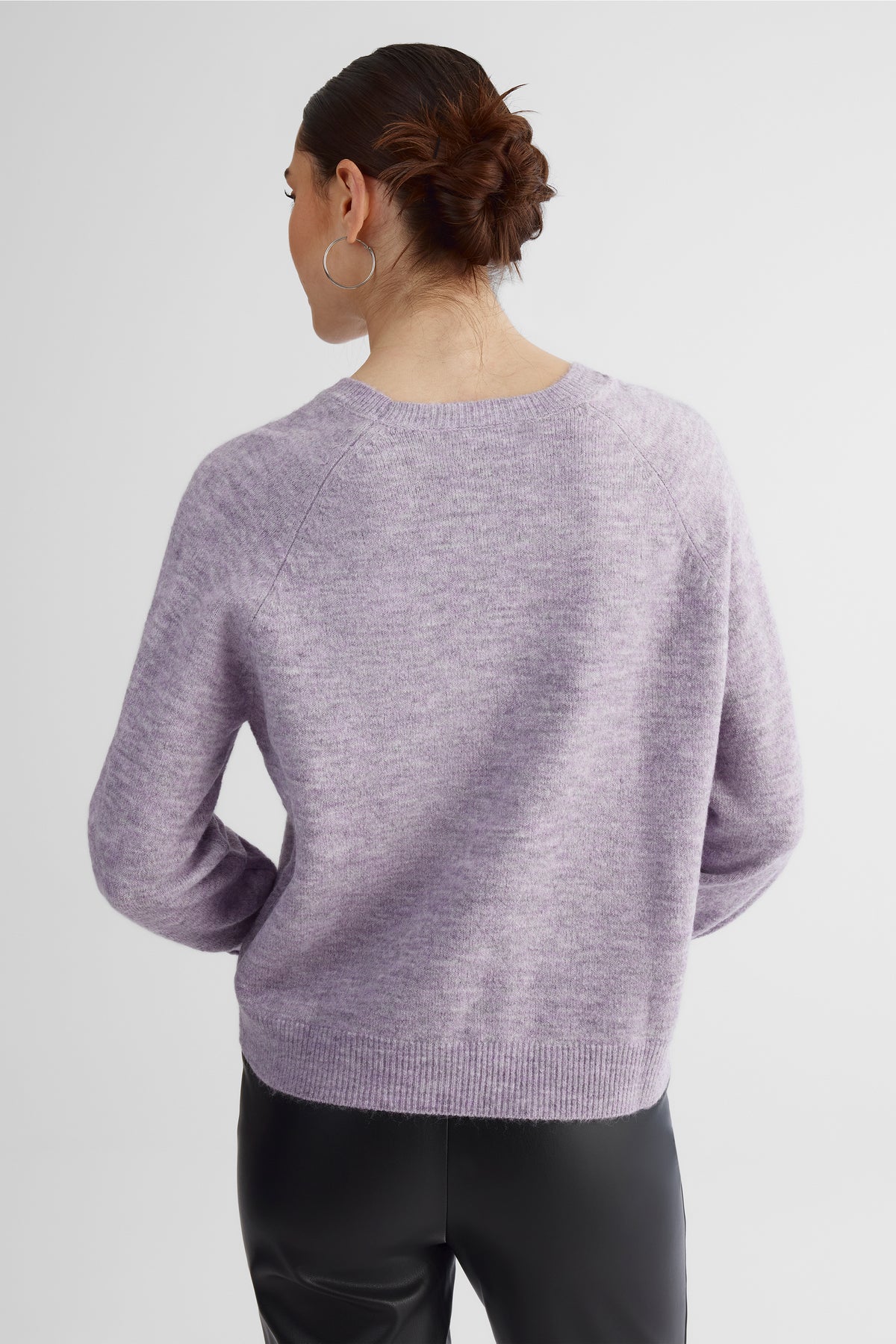 Chandail tricoté moelleux - Femme && VIOLET