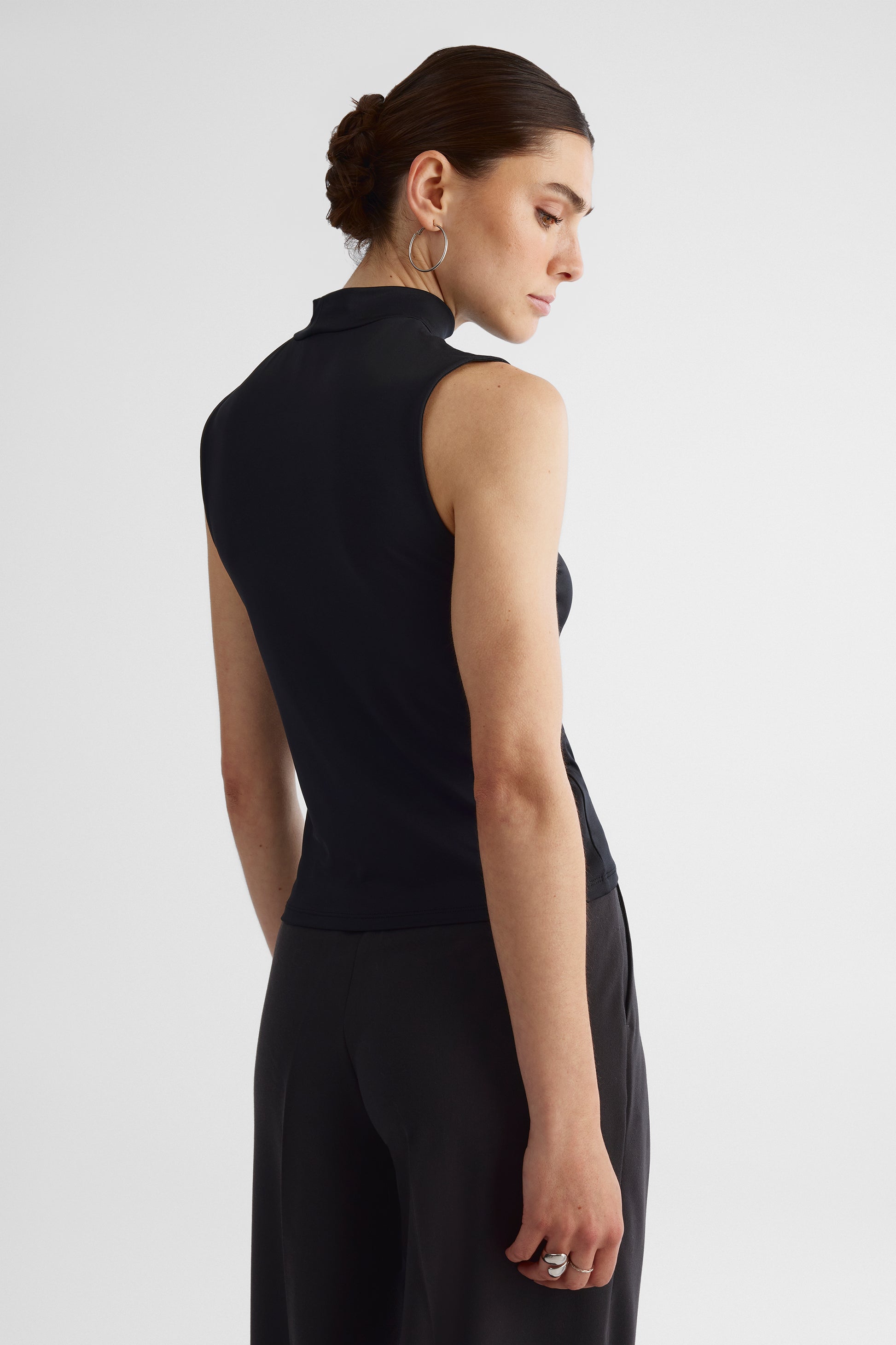 Camisole essentielle extensible - Femme && NOIR