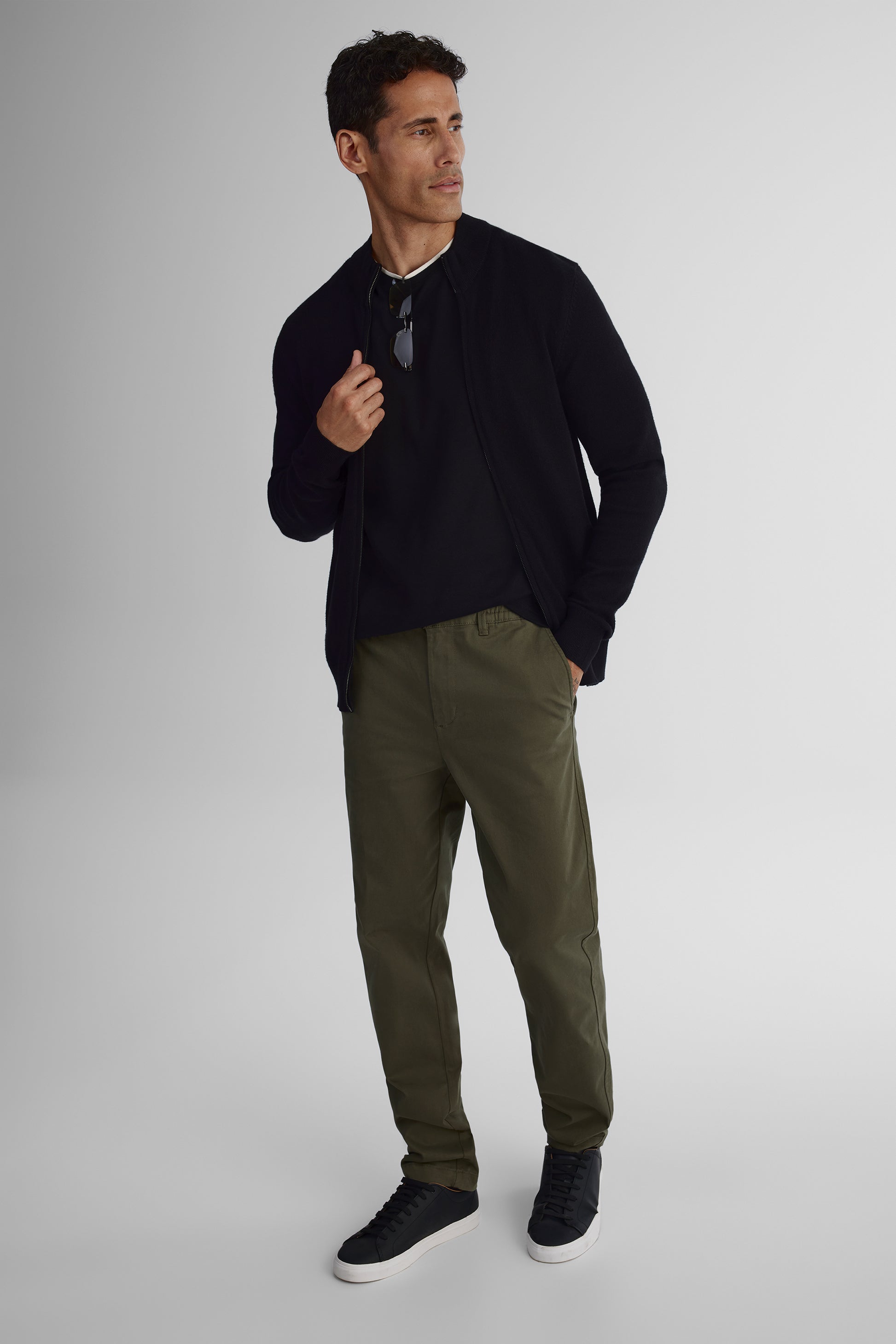 Pantalon ajusté - Homme && VERT