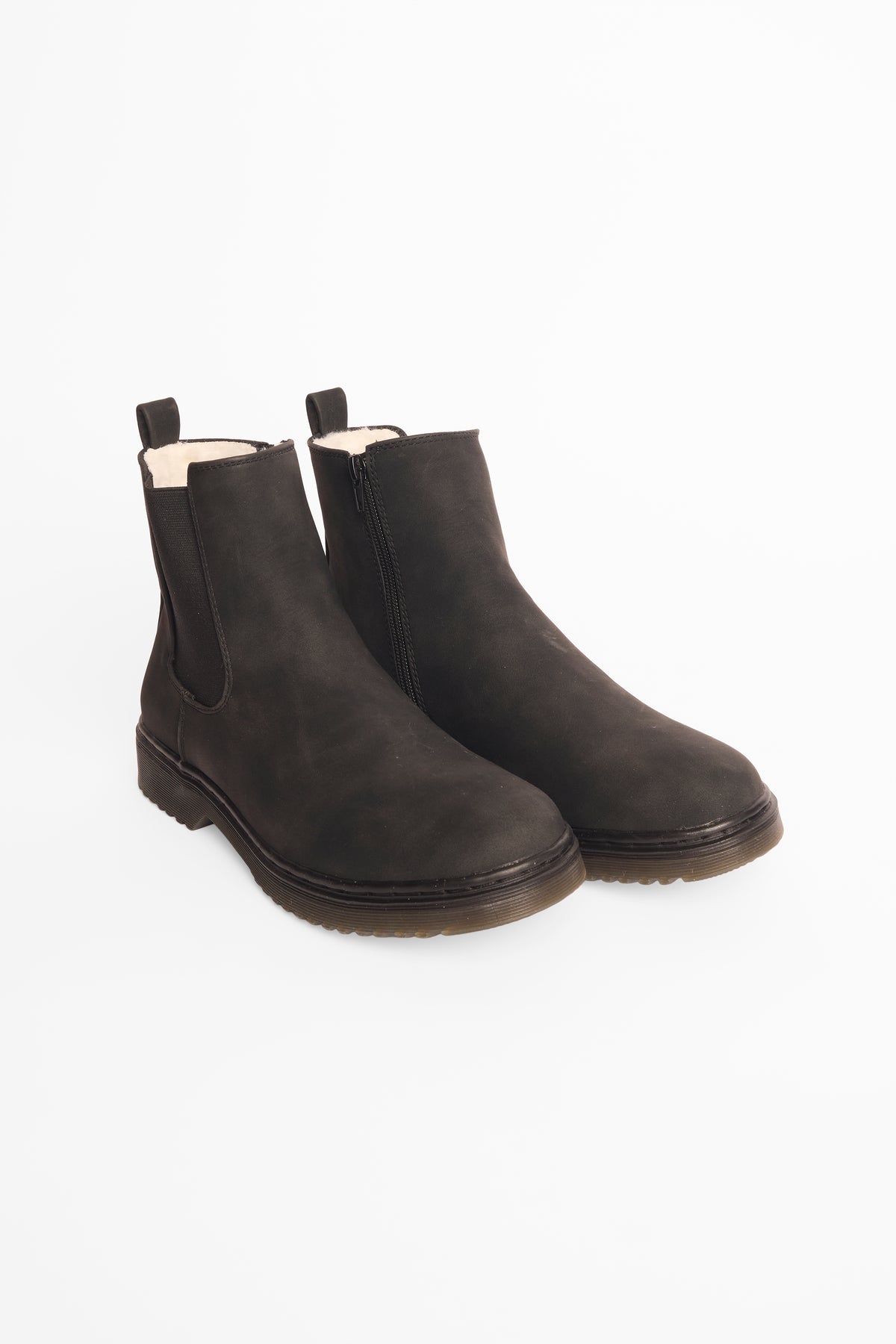 Tout Aller zippé - Chaussure && NOIR