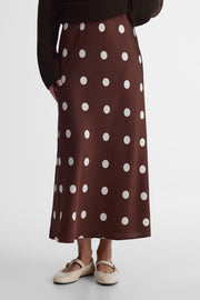 Jupe - Femme && BRUN/MULTI
