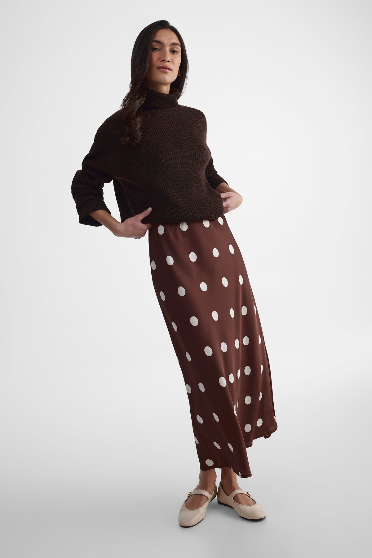 Jupe - Femme && BRUN/MULTI