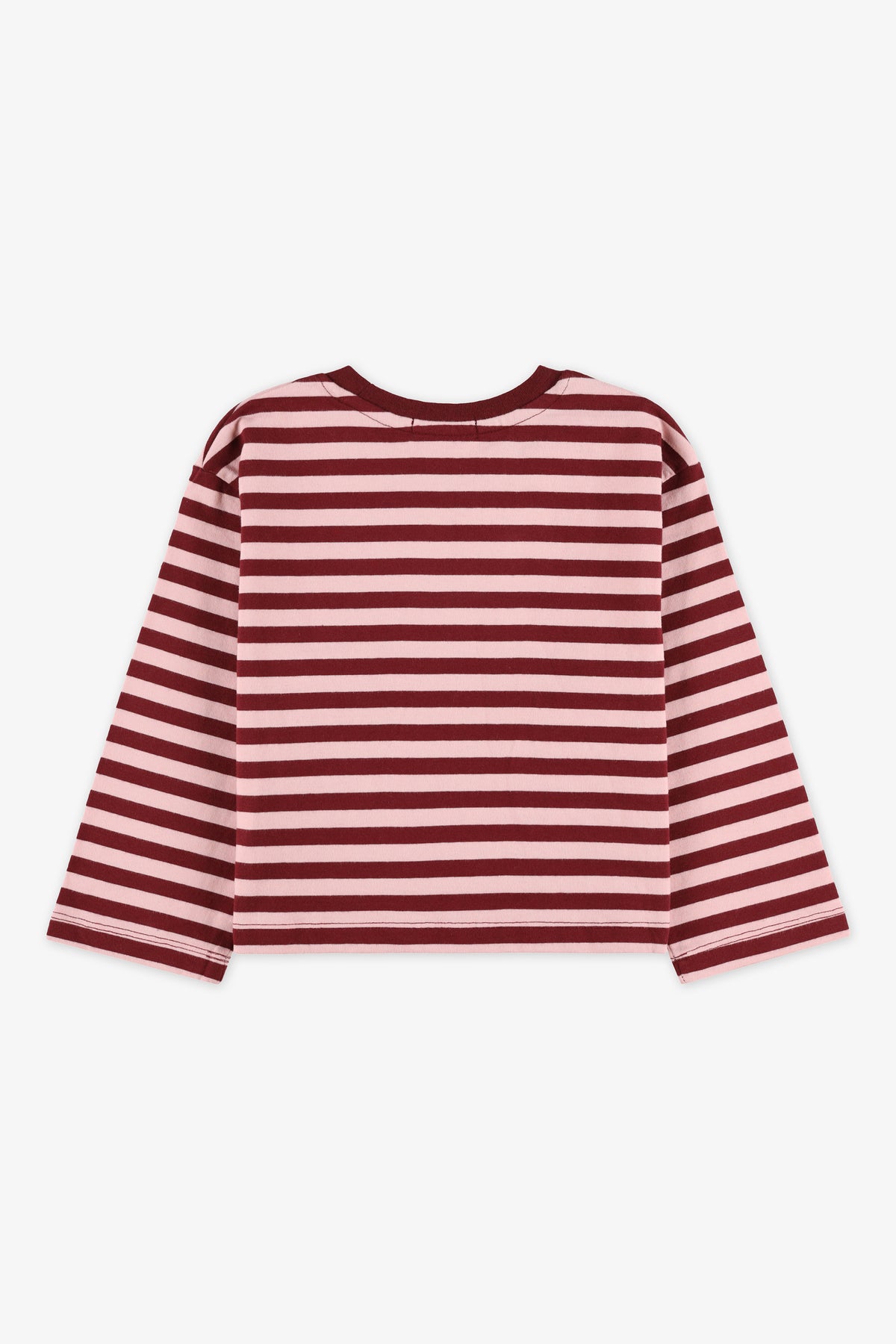Chandail léger - Enfant fille && BOURGOGNE MULTI