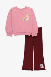 Ensemble 2 pièces Princesse - Enfant fille && ROSE