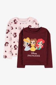 Ensemble 2 pièces Princesses - Enfant fille && BOURGOGNE