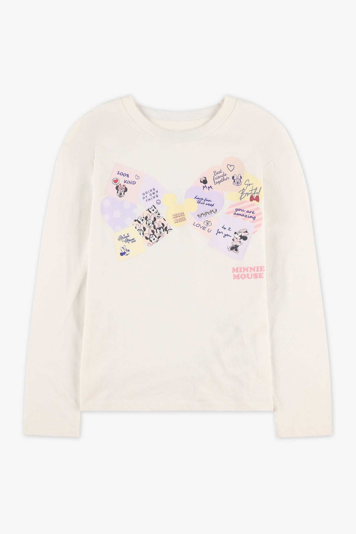 Chandail confortable - Enfant fille && IVOIRE