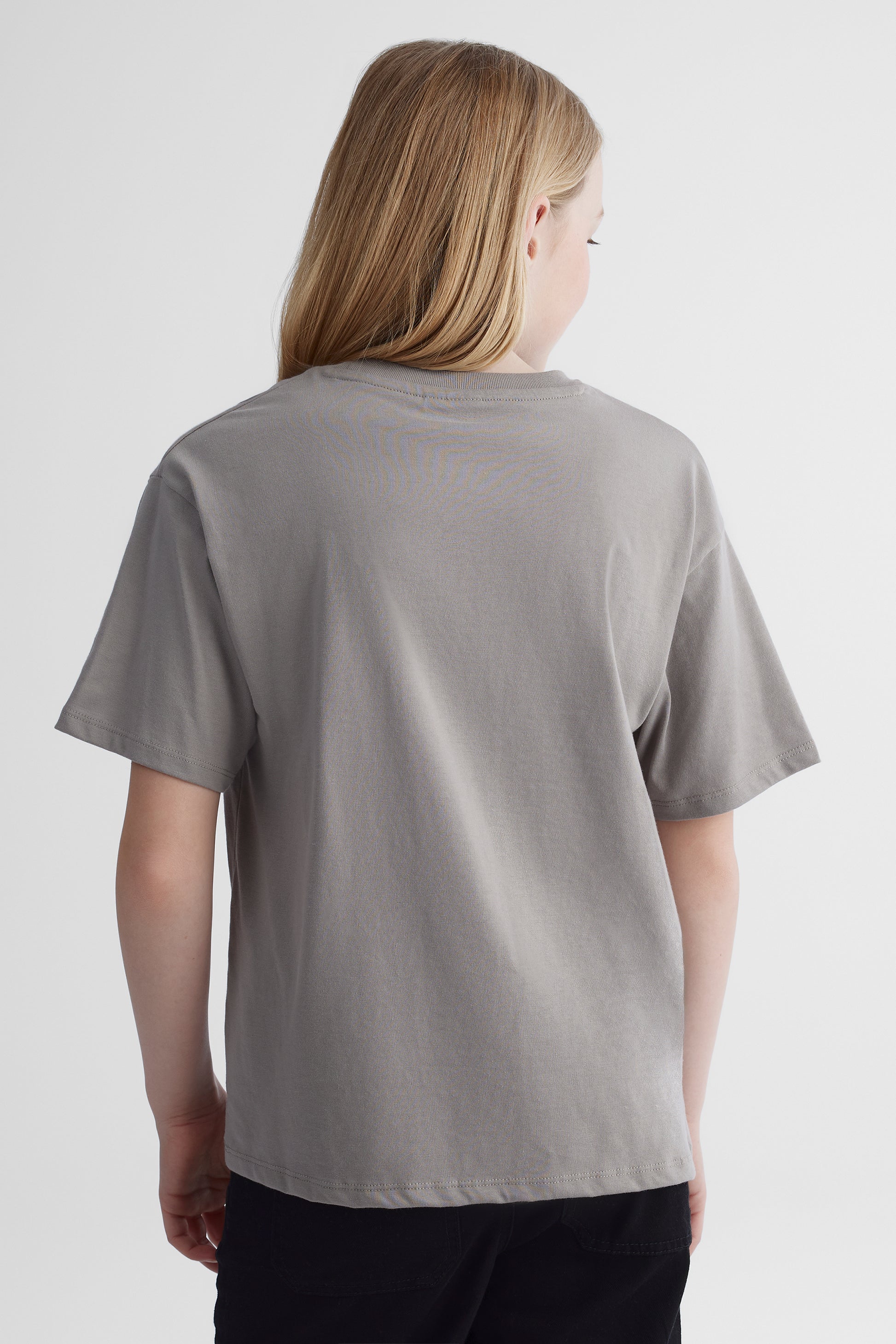 T-shirt Lilo & Stitch - Ado fille && GRIS