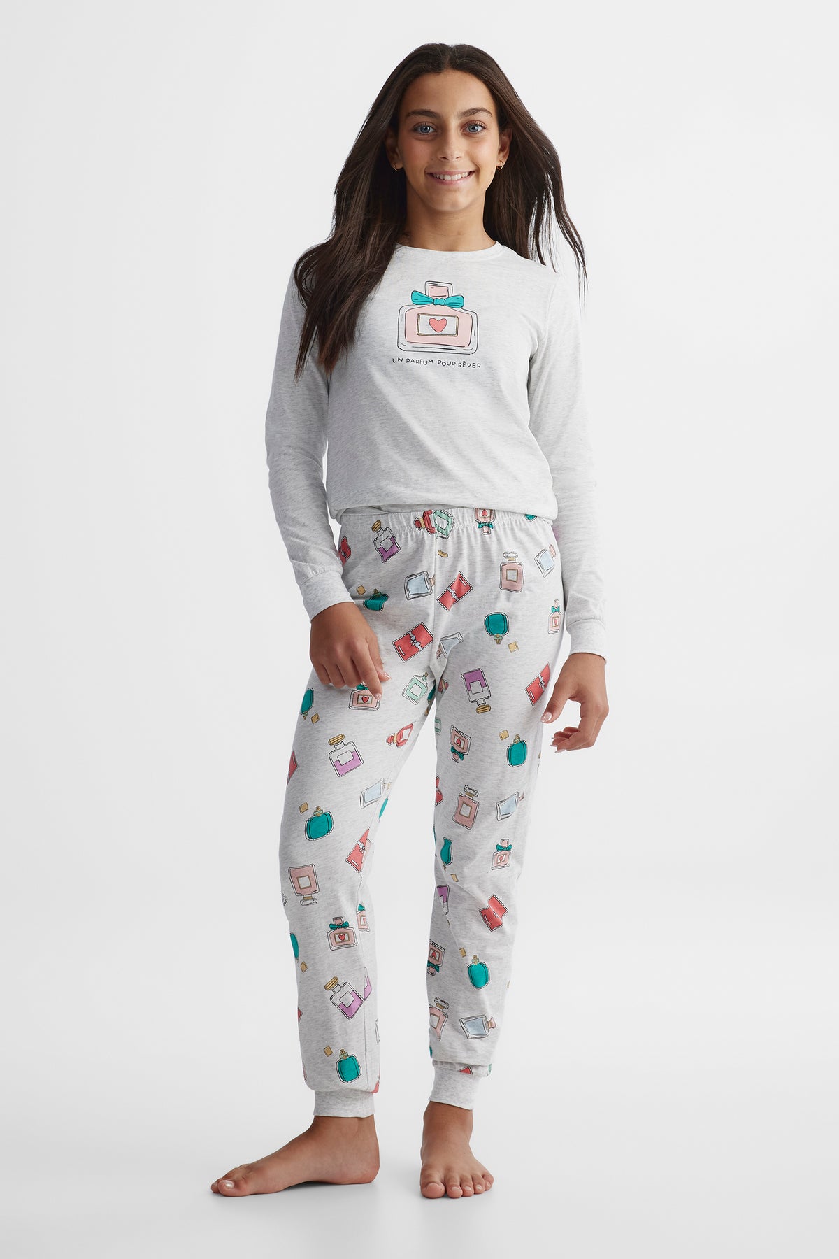 Ensemble imprimé 2/40$ - Ado fille && GRIS MIXTE