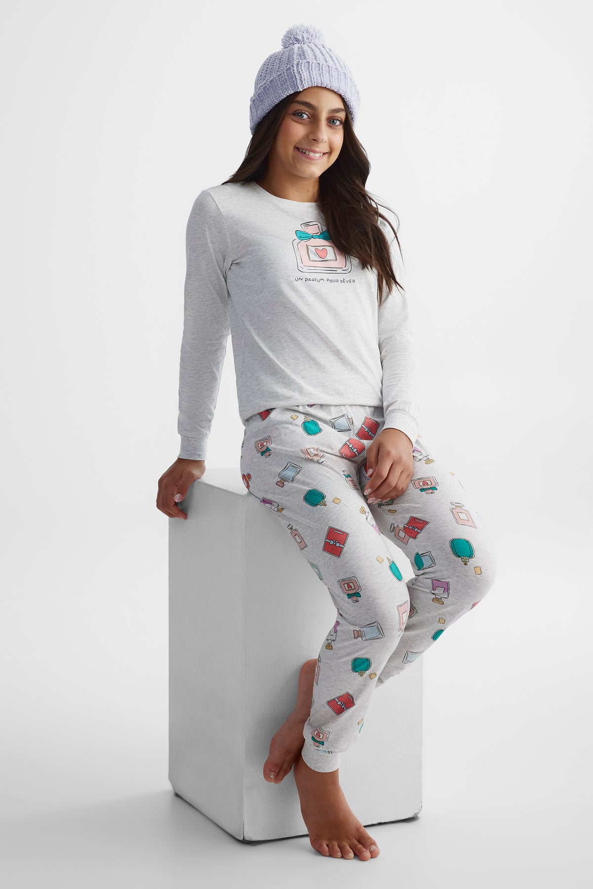 Ensemble imprimé 2/40$ - Ado fille && GRIS MIXTE