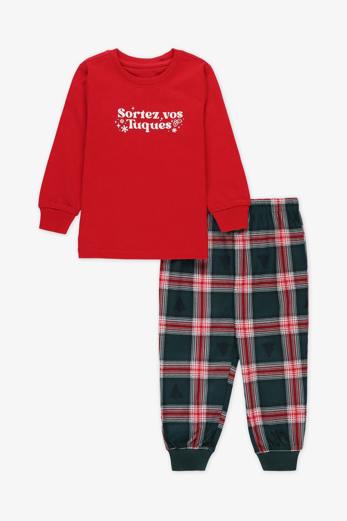 Ensemble à manches longues - Bébé garçon && ROUGE