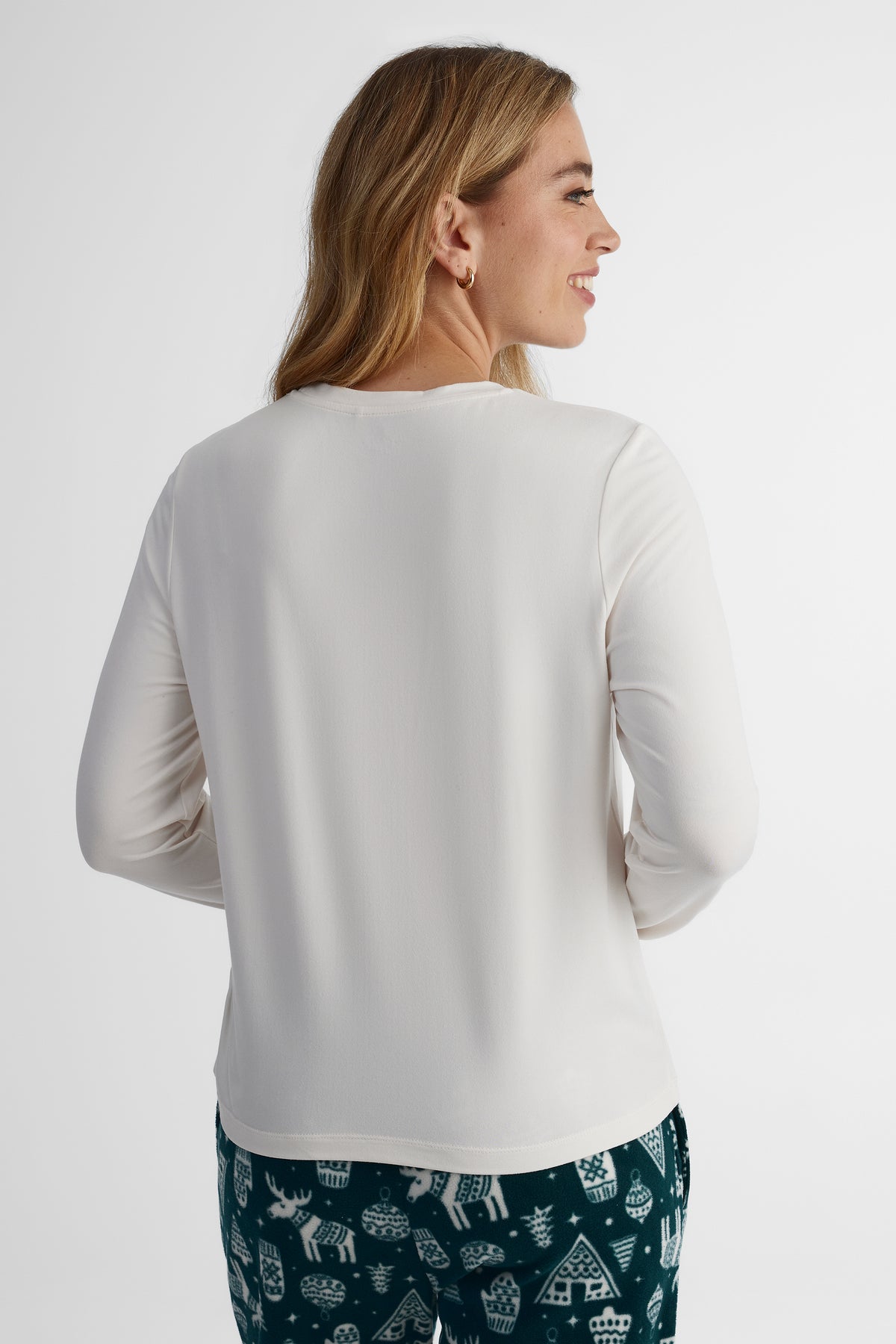 Chandail léger à manches longues - Femme && BEIGE