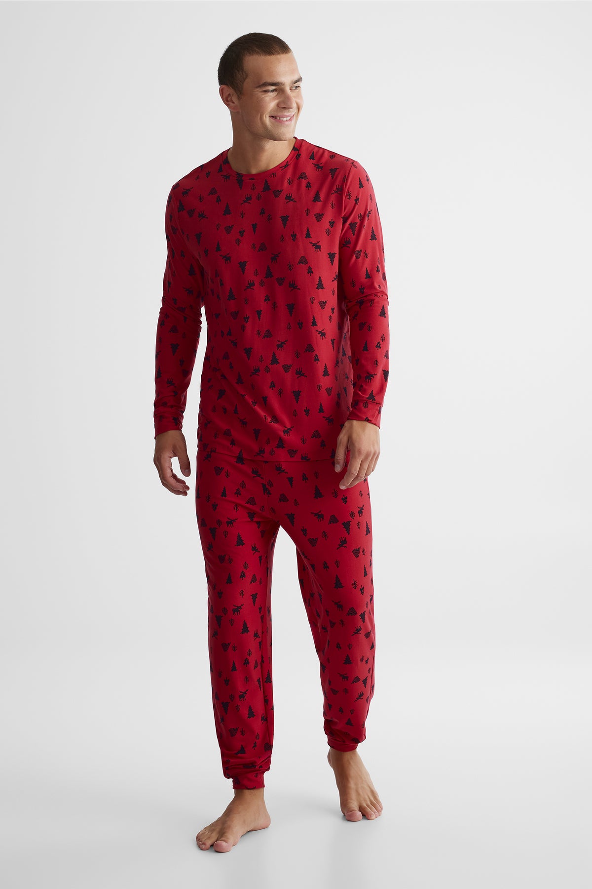 Ensemble imprimé - Homme && ROUGE/MULTI