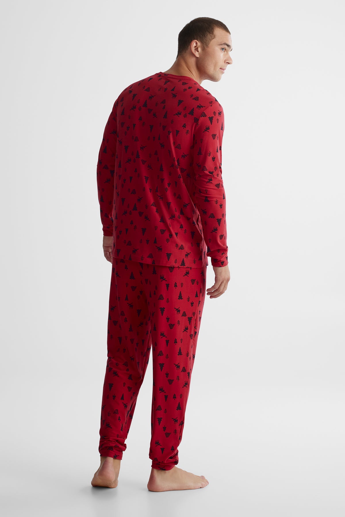 Ensemble imprimé - Homme && ROUGE/MULTI
