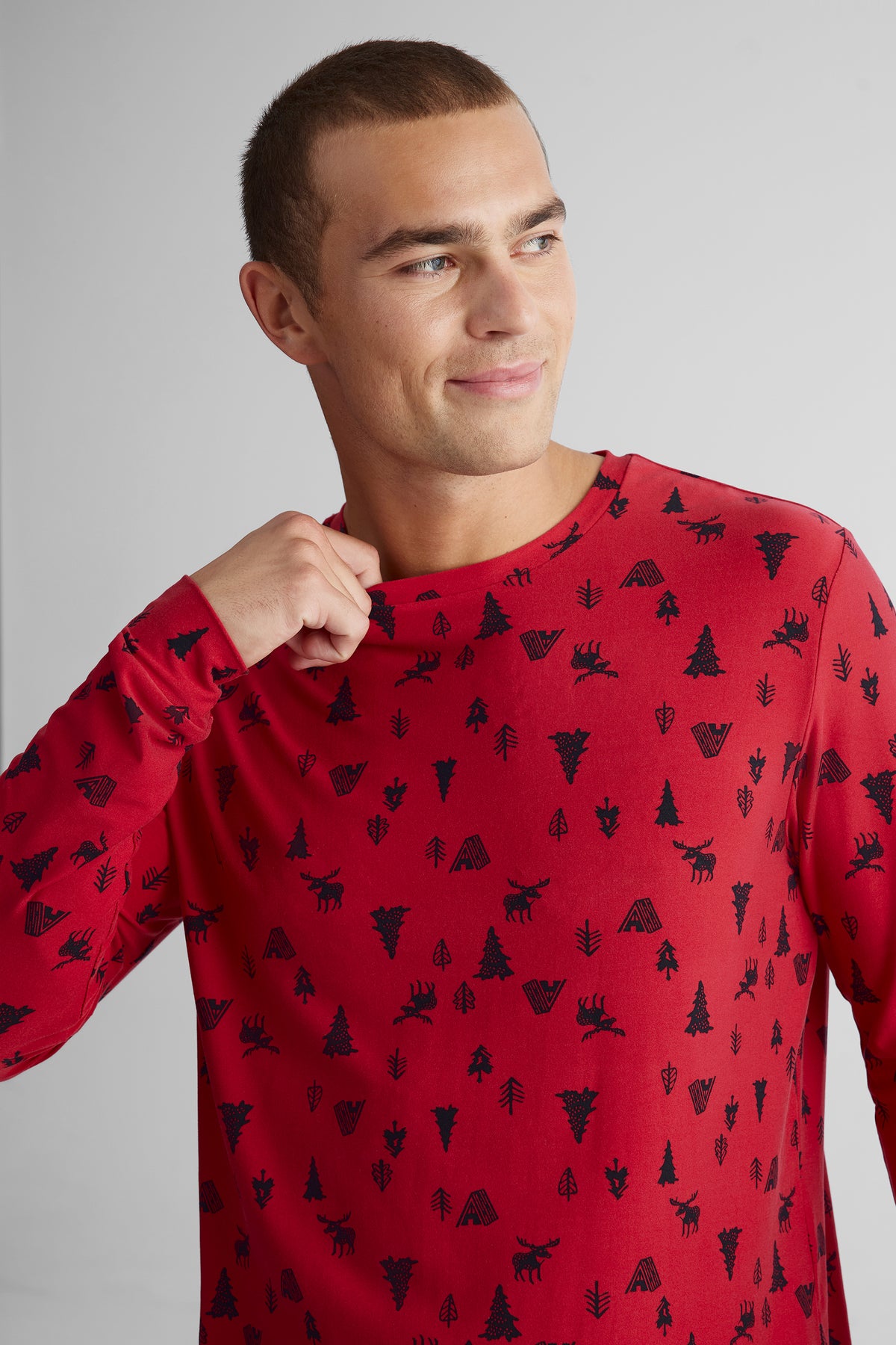 Ensemble imprimé - Homme && ROUGE/MULTI